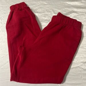 Red Hollister Sweatpants